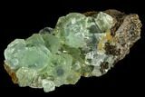 Cubic, Green Fluorite (Dodecahedral Edges) - China #114021-1